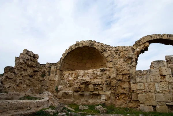 Ruïnes in oude salamis — Stockfoto