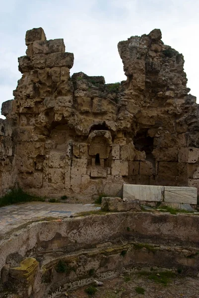 Ruinen in alten Salamis — Stockfoto