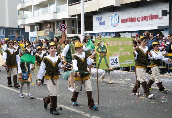 Gata karneval — Stockfoto