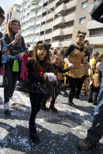 Gata karneval — Stockfoto