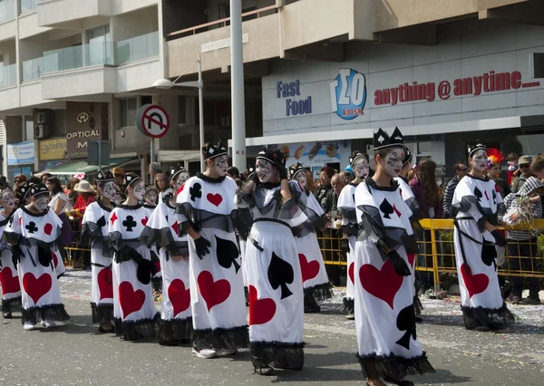 Gata karneval — Stockfoto