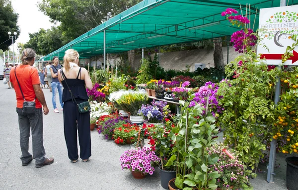 Blomstermarknaden — Stockfoto