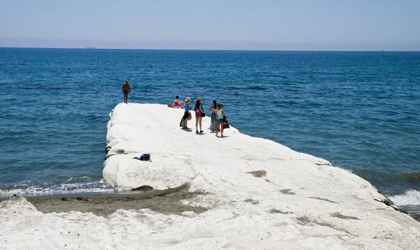 Kalker kayalar — Stok fotoğraf