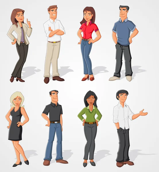 Kreslený podnikání Stock Vektory