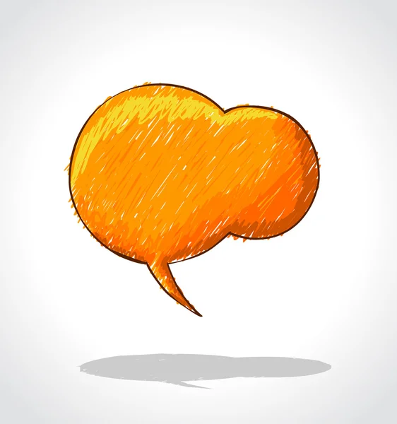 Speech ballon — Stockvector