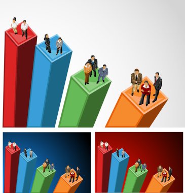 grafik üzerinde