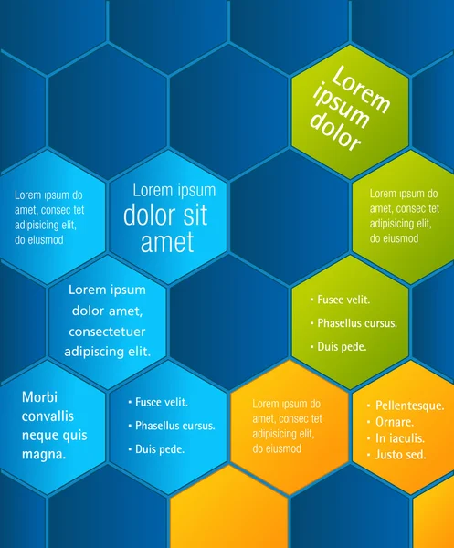 Gestaltungselement für Layout. — Stockvektor