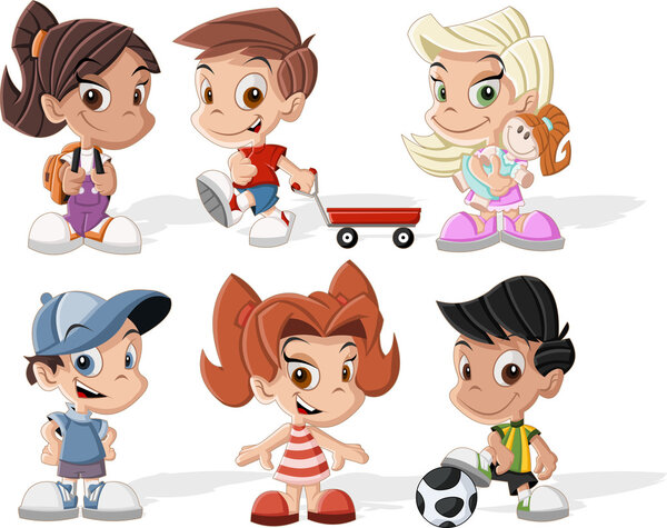 cartoon kids