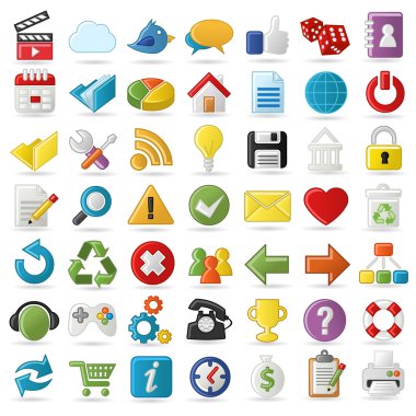 Internet, Web sitesi simgeleri ayarlamak