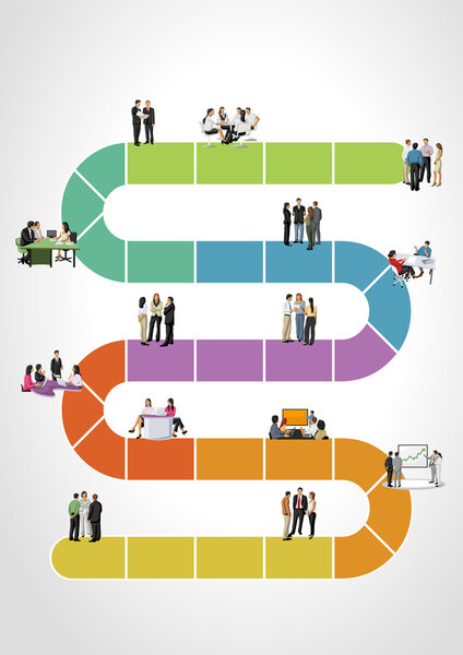 Деловые люди о рабочем потоке
