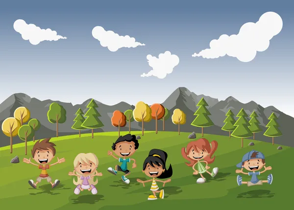 Kids playing Vector Art Stock Images | Depositphotos Kids playing Vector Art Stock Images | Depositphotos