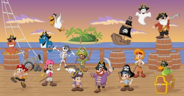çizgi film pirates