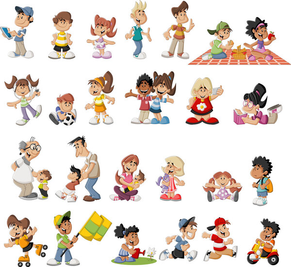 Cartoon people