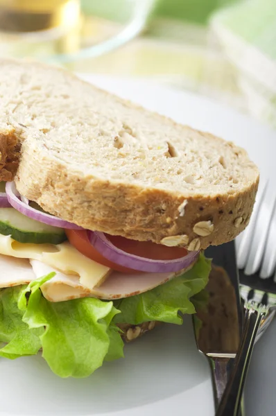 Türkiye'de ve peynirli sandviç