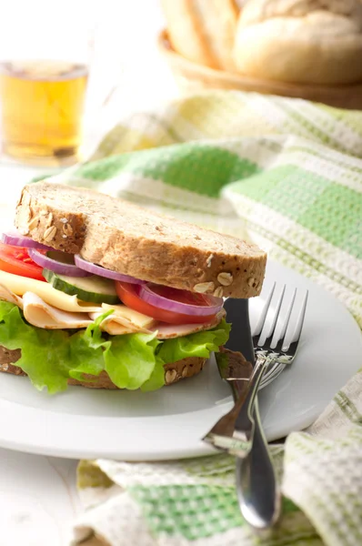 Türkiye'de ve peynirli sandviç