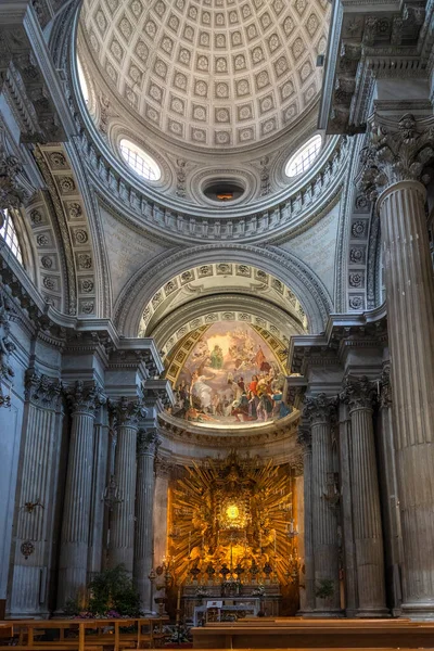 Autel Les Magnifiques Dômes Église Santa Maria Campitelli Rome Italie — Photo