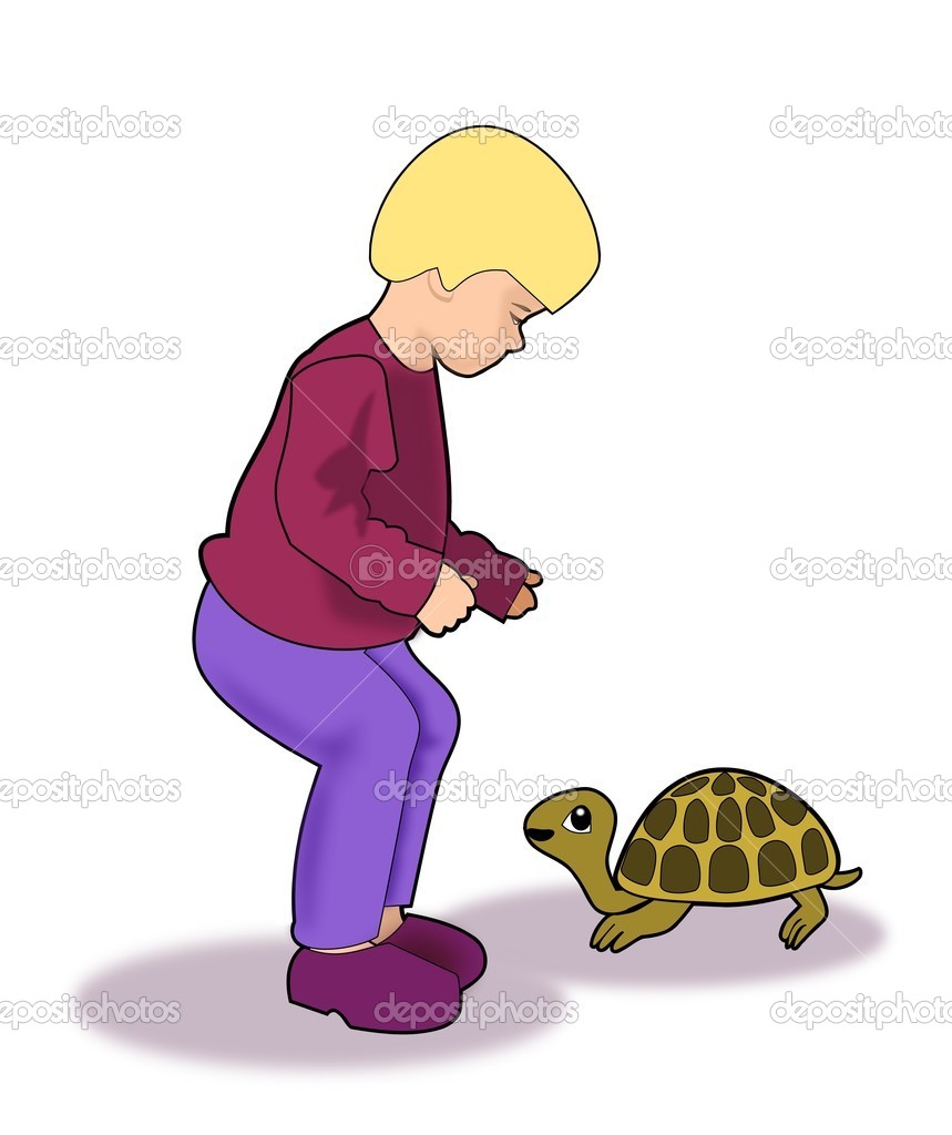Kid and Turtle
