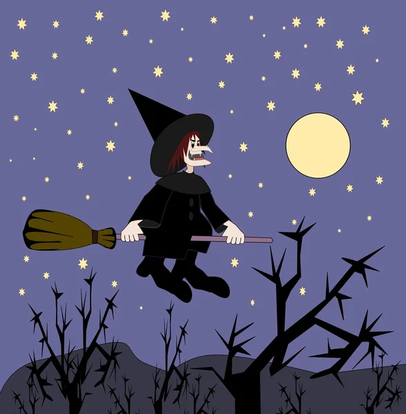 Ugly Witch — Stock Photo, Image