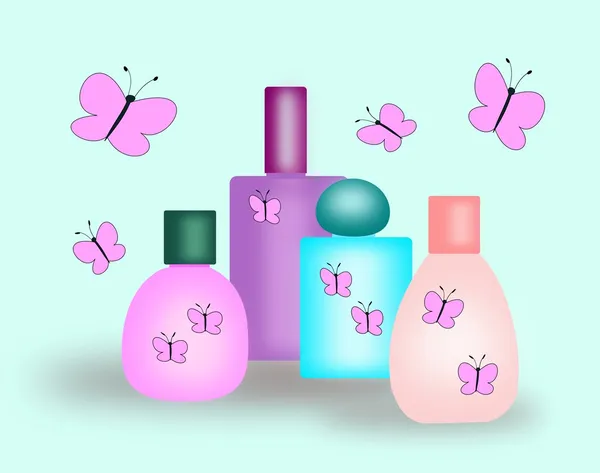 Perfume Bottles Stock Picture