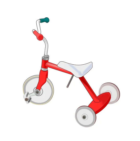 Red Tricycle — Stock Photo, Image