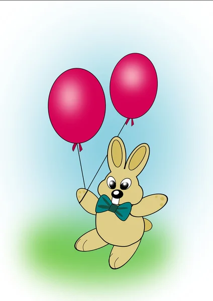 Birth Day Rabbit — Stock Photo, Image