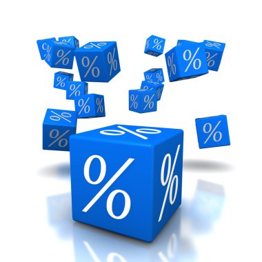Discount cubes blue