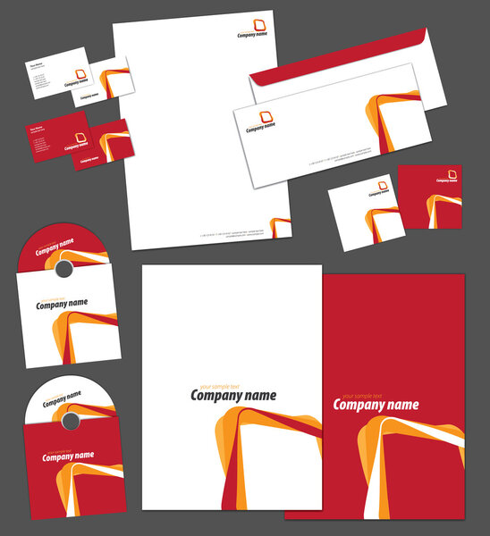 Corporate identity template