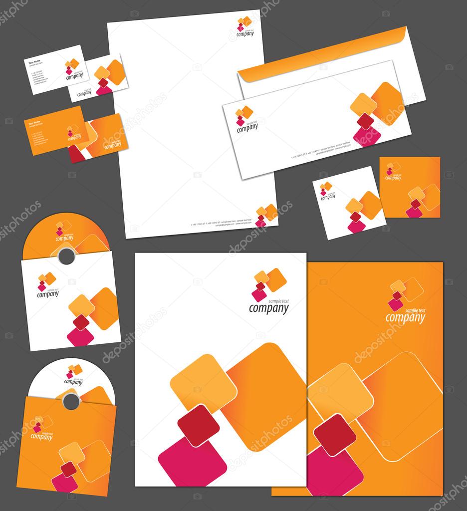 Corporate identity template