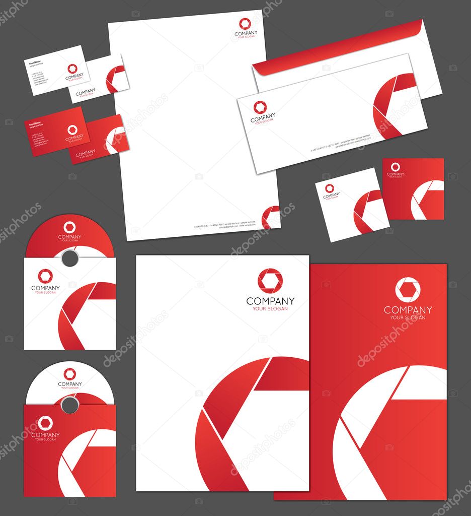 Corporate identity template