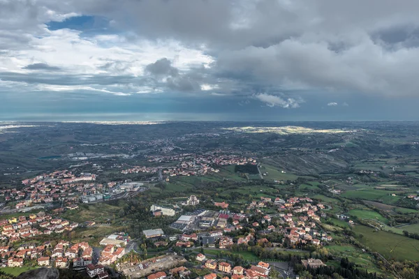 Vista panorámica de San Marino — Foto de Stock