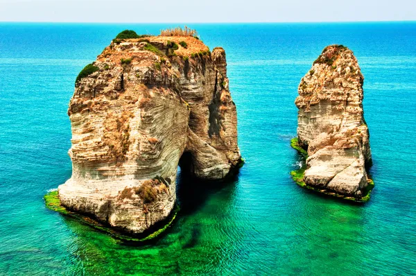 Raouche kaya — Stok fotoğraf