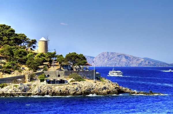 Beautiful Greek island, Hydra — Stock Photo, Image