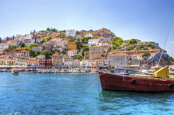 Belle île grecque, Hydra — Photo