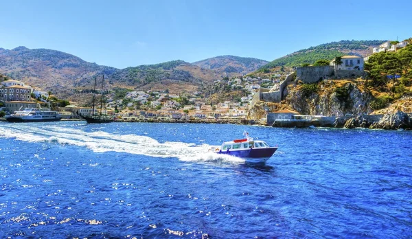 Prachtige Griekse eiland, hydra — Stockfoto