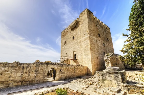 Castillo medieval de Kolossi, Limassol, Chipre —  Fotos de Stock