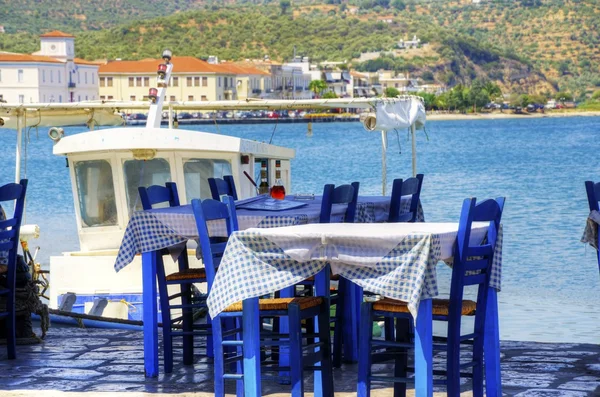 Restaurant grec — Photo