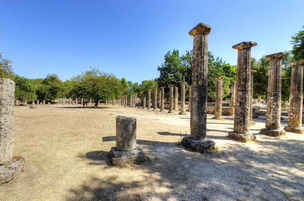 Antico sito di Olimpia, Grecia — Foto Stock
