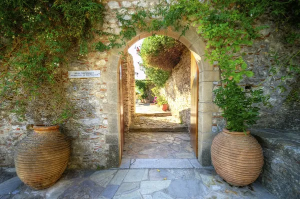 Panayia Pantanassa mosteiro, Mystras, Grécia — Fotografia de Stock