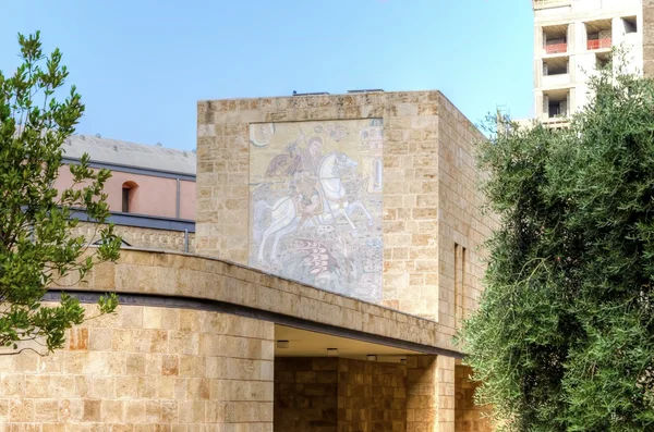 Saint George mosaic, Beirut — Stok Foto