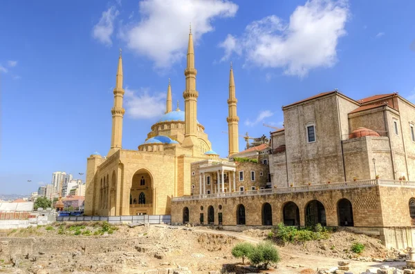 Centrum miasta Bejrut, Liban — Zdjęcie stockowe