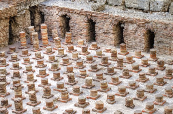 Roman Baths in Beirut, Lebanon