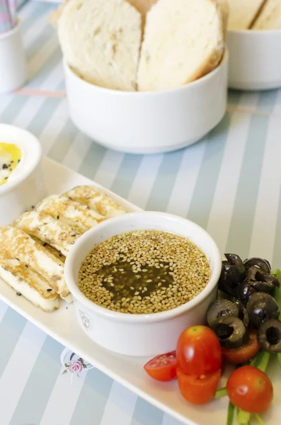 Lebanese breakfast — Stock Photo, Image