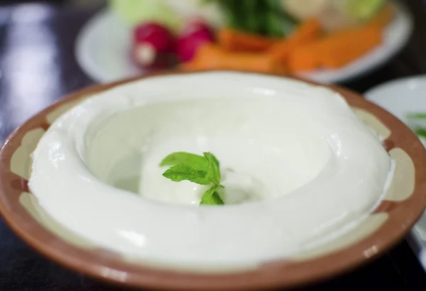 Labneh — Stock Photo, Image