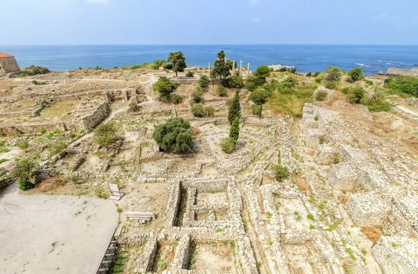 Хрестоносців замок, Byblos, Ліван — стокове фото