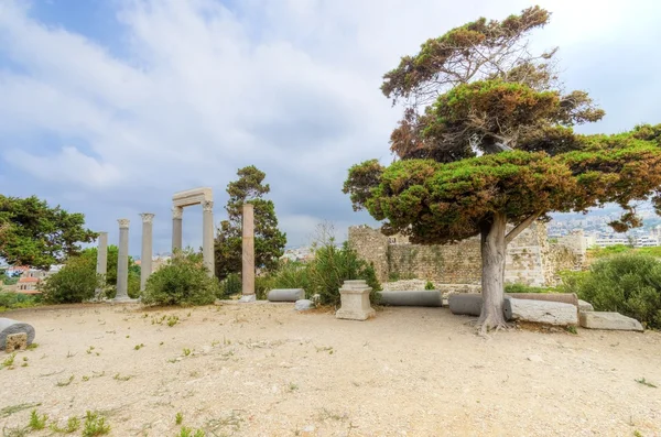 Haçlı Kalesi, byblos, Lübnan — Stok fotoğraf