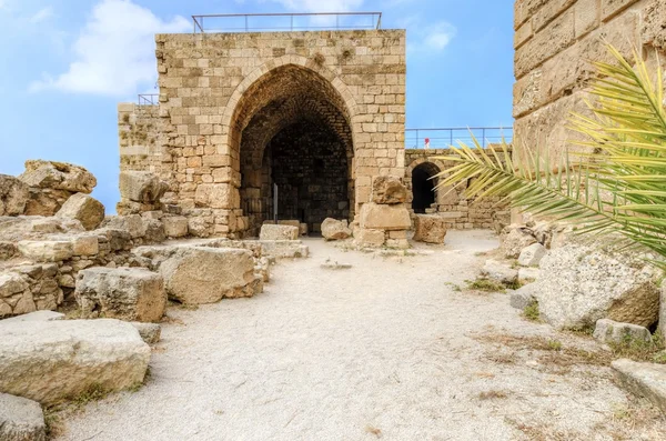 Crusader kasteel, byblos, Libanon — Stockfoto