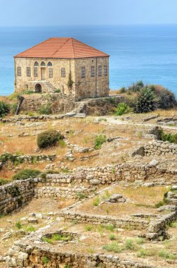geleneksel Lübnan ev, byblos