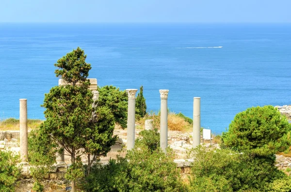 Haçlı Kalesi, byblos, Lübnan — Stok fotoğraf