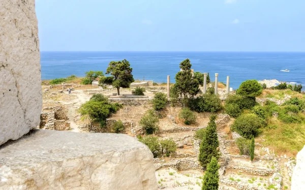 Kreuzritterburg, Byblos, Libanon — Stockfoto