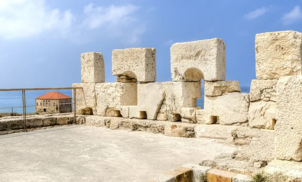 Crusader castle, Byblos, Lebanon — Stock Photo, Image